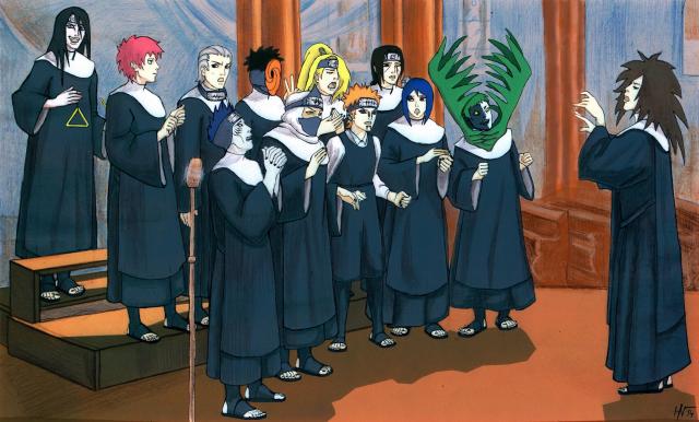 Výzva č. 6 - Akatsuki crossover - I will follow him (Noleda)